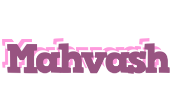 Mahvash relaxing logo