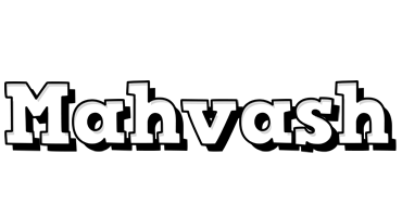 Mahvash snowing logo