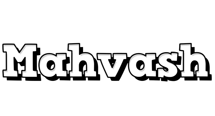 Mahvash snowing logo