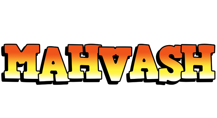 Mahvash sunset logo