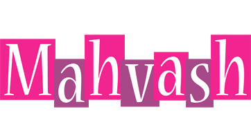 Mahvash whine logo