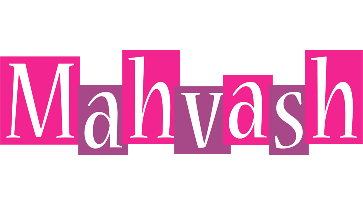 Mahvash whine logo