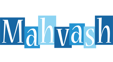 Mahvash winter logo