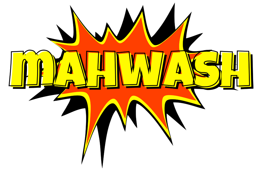 Mahwash bazinga logo
