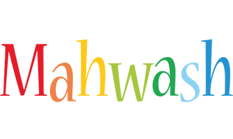 Mahwash birthday logo