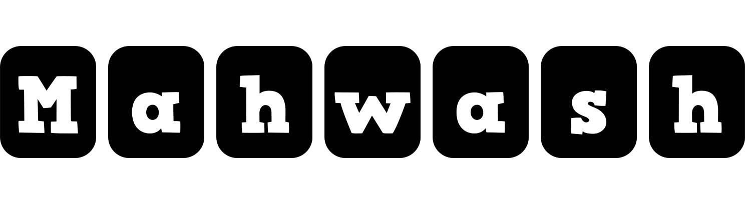 Mahwash box logo