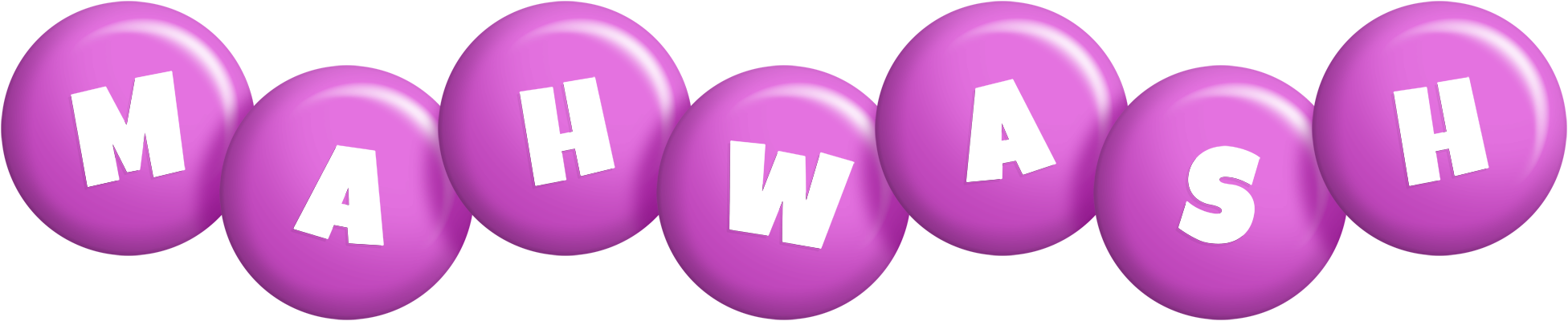 Mahwash candy-purple logo