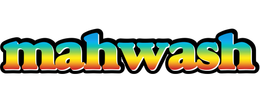 Mahwash color logo