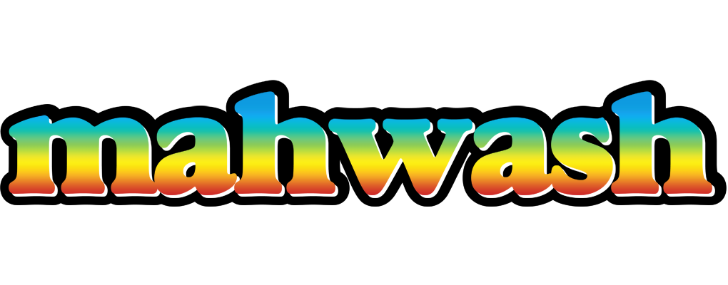 Mahwash color logo
