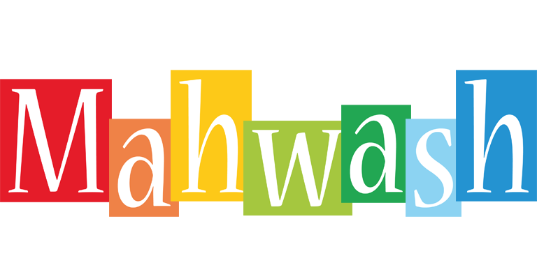 Mahwash colors logo