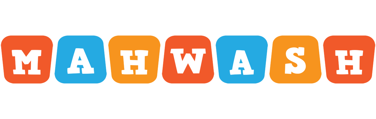 Mahwash comics logo