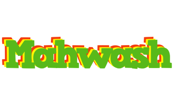 Mahwash crocodile logo