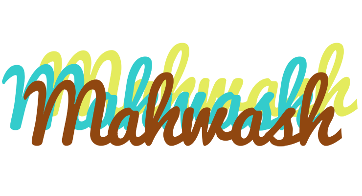 Mahwash cupcake logo