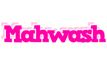 Mahwash dancing logo