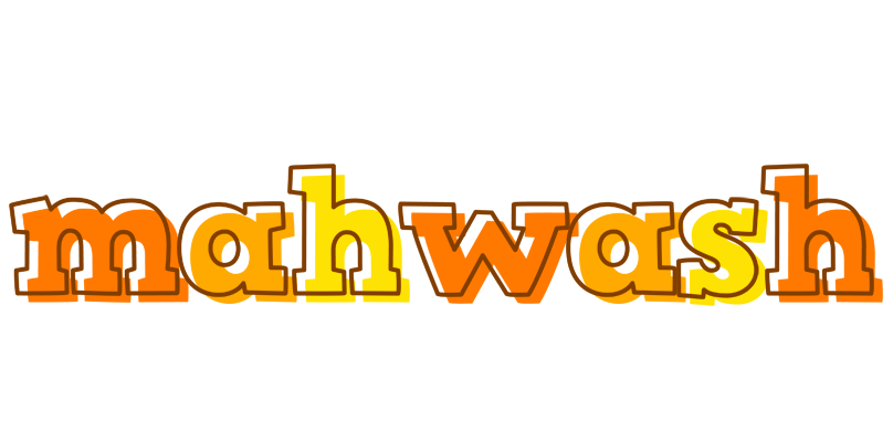 Mahwash desert logo