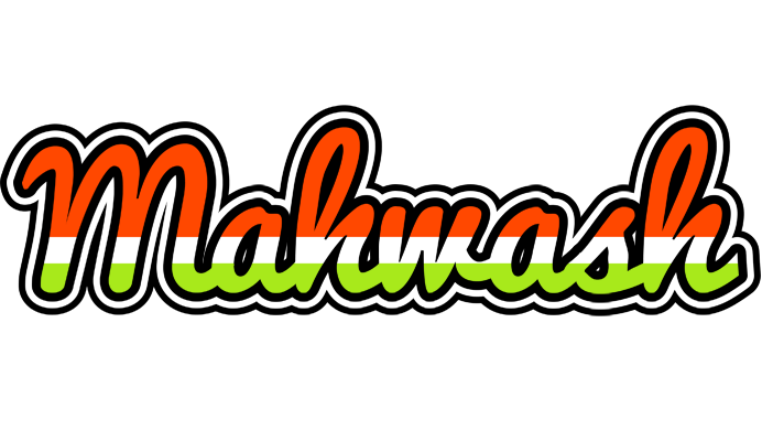 Mahwash exotic logo