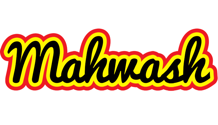 Mahwash flaming logo