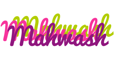 Mahwash flowers logo