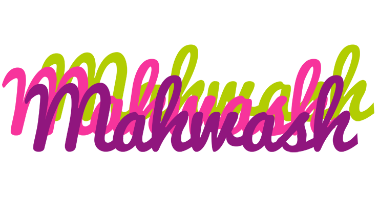 Mahwash flowers logo
