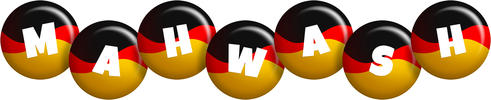 Mahwash german logo