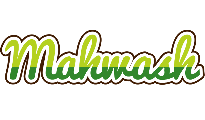 Mahwash golfing logo