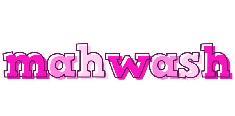 Mahwash hello logo