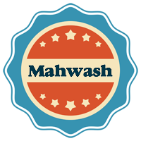 Mahwash labels logo