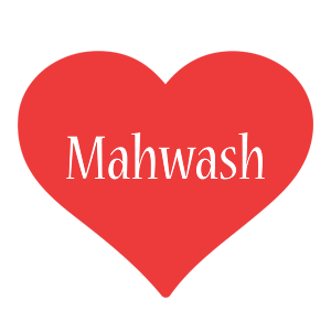 Mahwash love logo