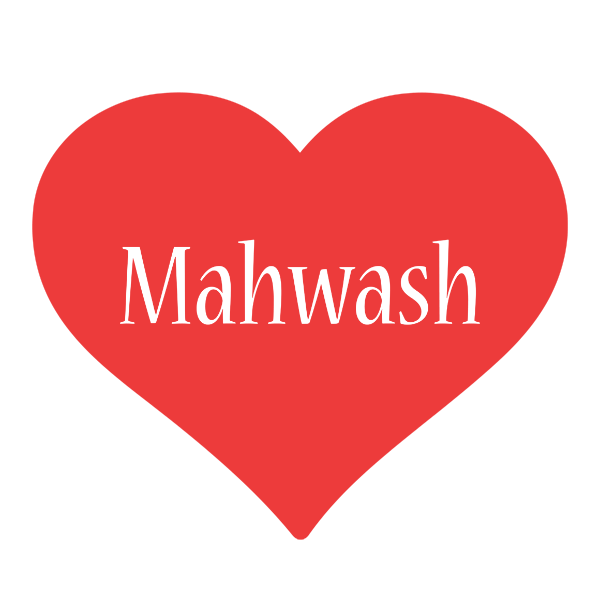 Mahwash love logo