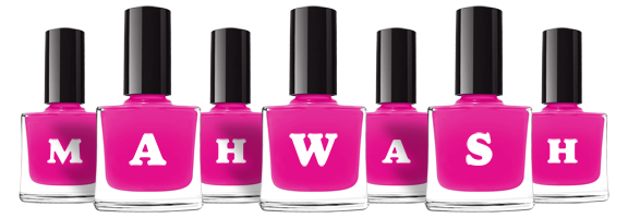 Mahwash nails logo