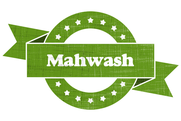 Mahwash natural logo