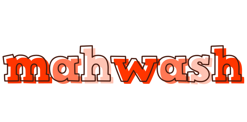 Mahwash paint logo