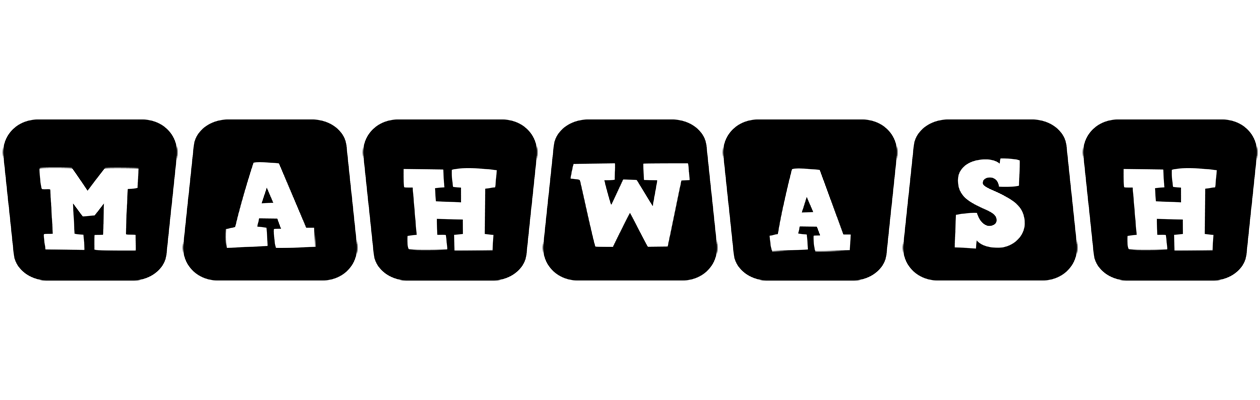 Mahwash racing logo