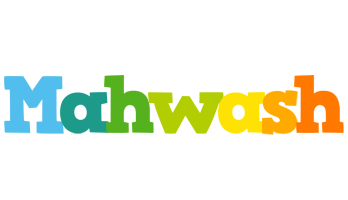 Mahwash rainbows logo