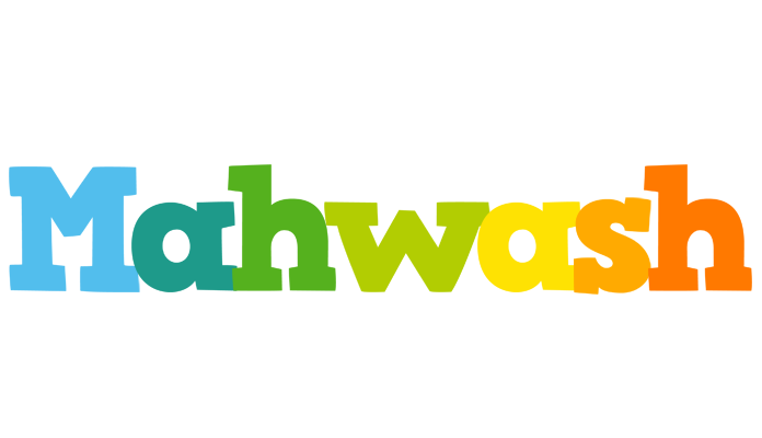 Mahwash rainbows logo