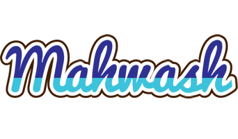 Mahwash raining logo