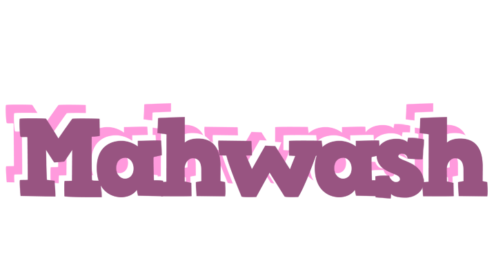 Mahwash relaxing logo