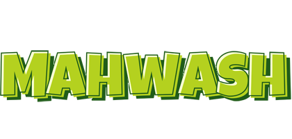 Mahwash summer logo