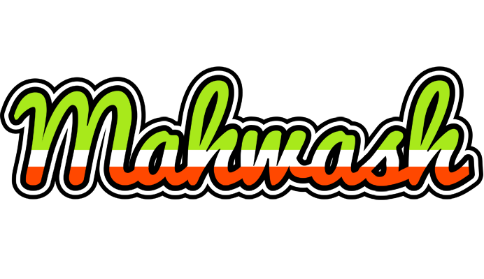 Mahwash superfun logo