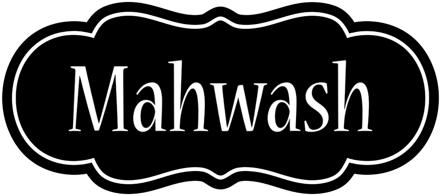 Mahwash welcome logo