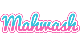 Mahwash woman logo