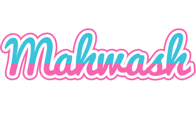 Mahwash woman logo