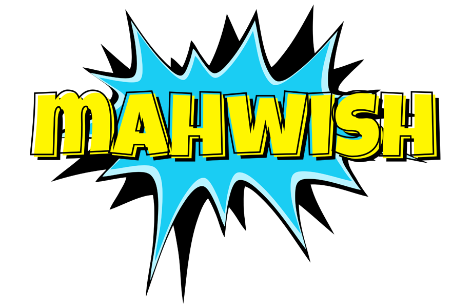 Mahwish amazing logo