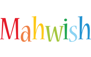 Mahwish birthday logo