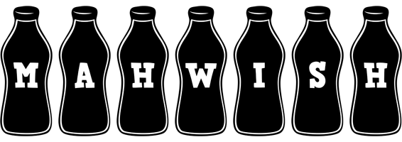 Mahwish bottle logo