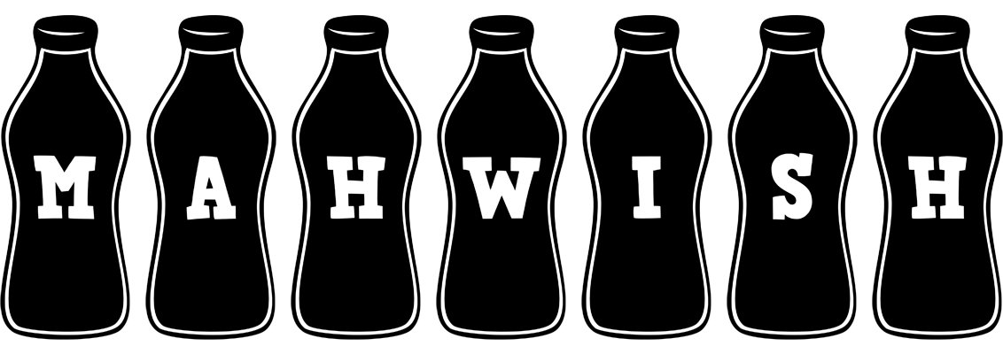 Mahwish bottle logo