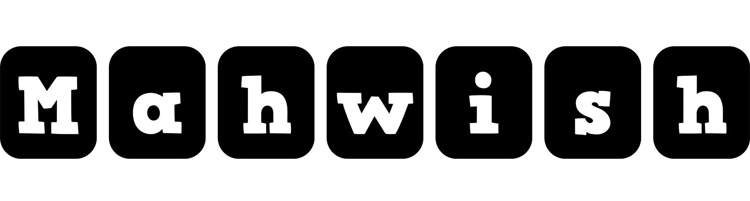 Mahwish box logo
