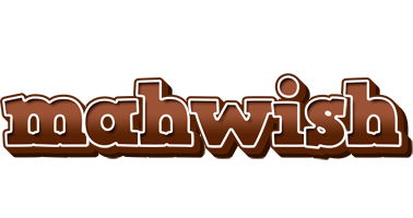 Mahwish brownie logo