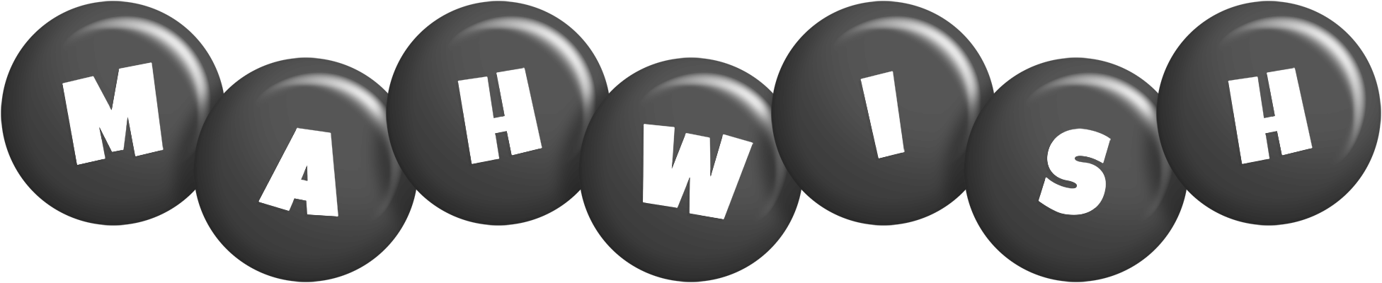 Mahwish candy-black logo
