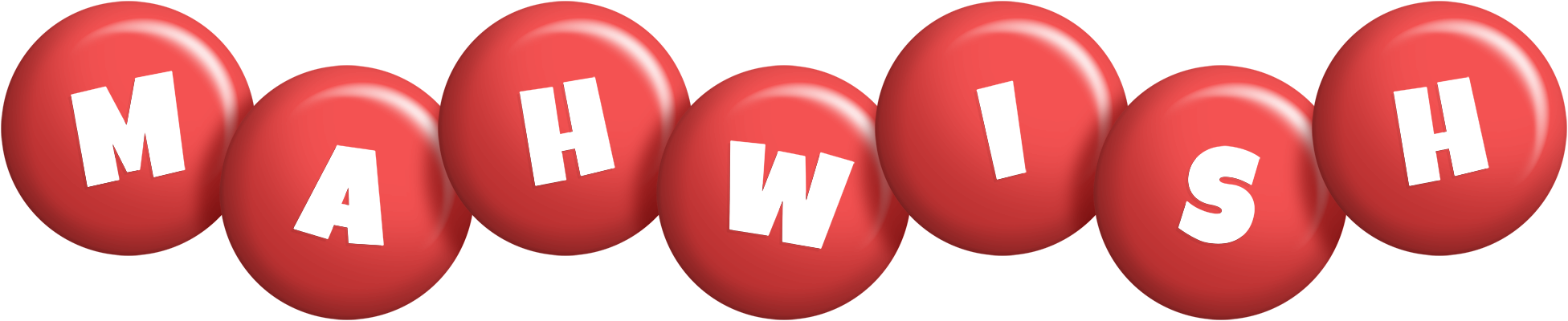 Mahwish candy-red logo